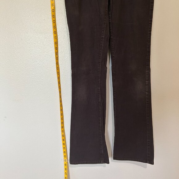 Old navy sweetheart corduroy brown long pants  size 8L - Picture 5 of 9